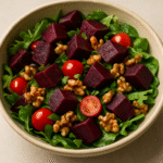 Roasted Beet and Walnut Salad