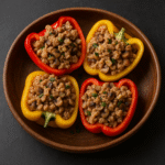 Stuffed Bell Peppers with Turkey