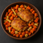 Roasted Chicken and Root Veggies