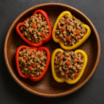 Stuffed Bell Peppers with Turkey