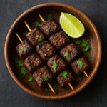 Paleo Spicy Lime Beef Skewers