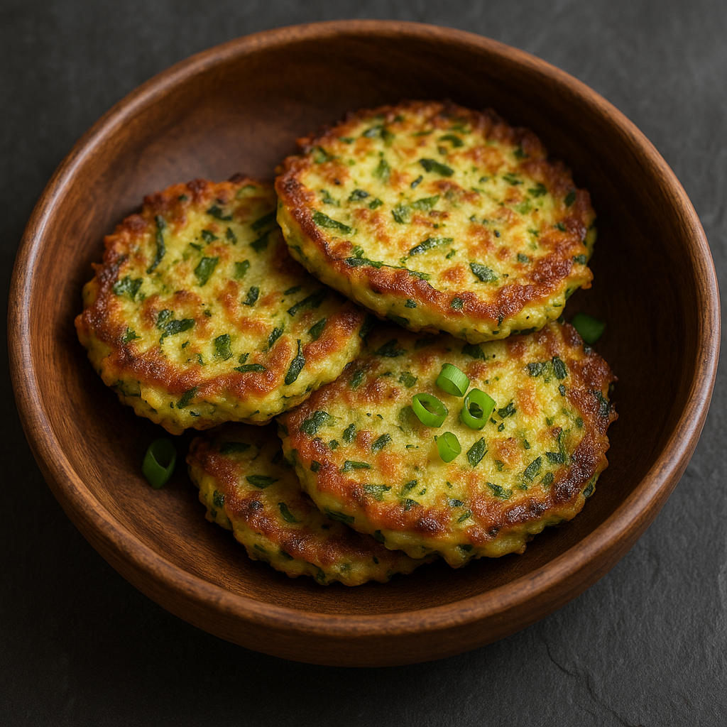 Zucchini Breakfast Fritters