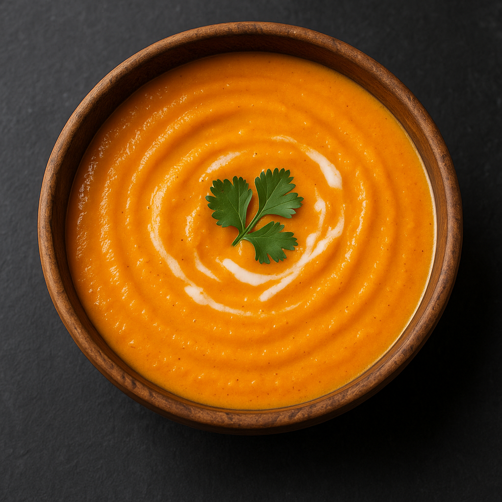 Carrot Ginger Coconut Soup